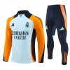 Real Madrid Quarter Zip Training Huppari 2024-25 Sininen